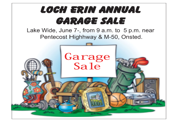 Loch Erin garage sale