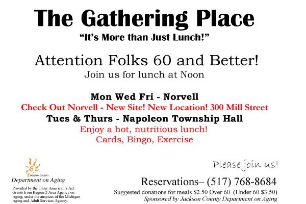 Gathering Place flyer